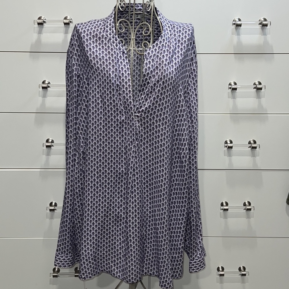 Dalia Collection V-neck blouse, size 2X